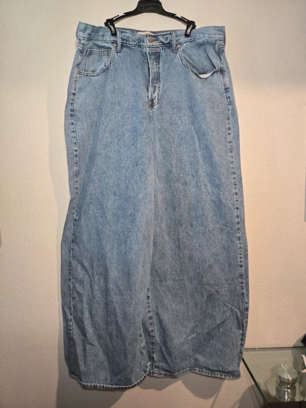 Universal Thread Light Blue Denim Wide-Leg Jeans